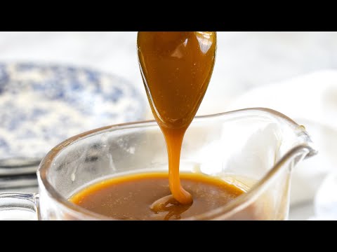 How to Make Easy Caramel Sauce | Small Batch | Makes 1 Cup