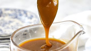 How to Make Easy Caramel Sauce | Small Batch | Makes 1 Cup