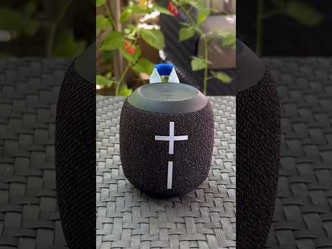 This portable speaker is my summer party essential! #wonderboom #speaker #outdoorspeaker