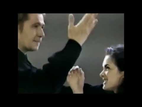 Gary Oldman and Winona Ryder rehearsing for Dracula