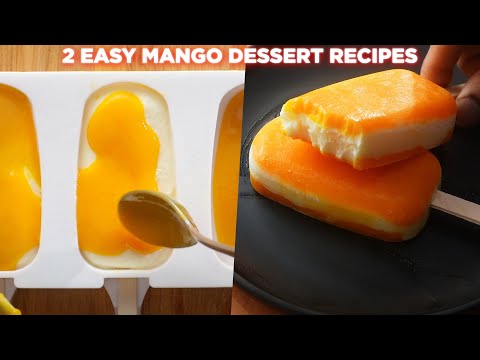 2 Easy Mango Dessert Recipes | Mango Dolly & Yogurt Recipes