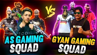 Gyan Gaming Squad Vs A_s Gaming Squad Chaddi Challenge 😂😂 Friendly Match - Garena Free Fire