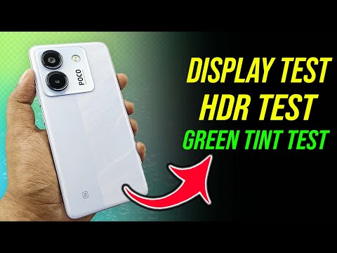 🔥 POCO M7 PRO - FULL Display Test | ⚡ Green Tint Issue, Black Crash Issue, HDR Issue