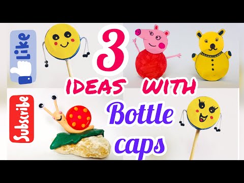 Amazing Diy ideas with bottle caps#diyideas#bottlecapcraft#clay#craft#hand#howtomake#bead#amazing