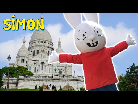 Simon in Paris 🌈🙌🚗| Meet Simon in Montmartre 🌍 Travel and have fun with Simon 🥳 Videos for Kids