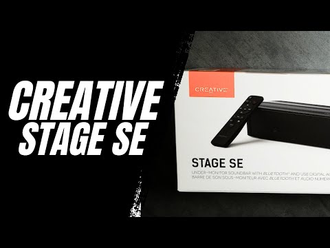 Creative Stage SE   Unboxing and Review #creative #soundbar #bluetooth