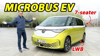 VW ID Buzz LWB driving REVIEW - suitable 7-seater EV for the family?