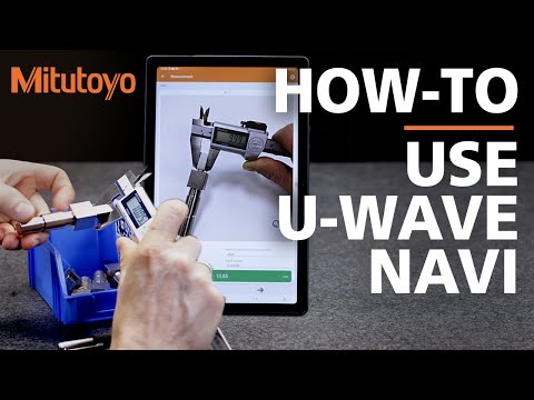 How-To manage measurements with your smartphone | Mitutoyo U-WAVE Navi app