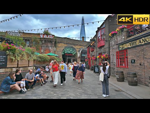 London's Summer Walk-Aug 2024 I A Day Along the Thames [4K HDR]