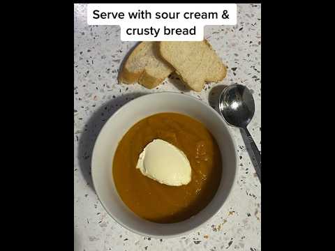 Slow Cooked Pumpkin Soup