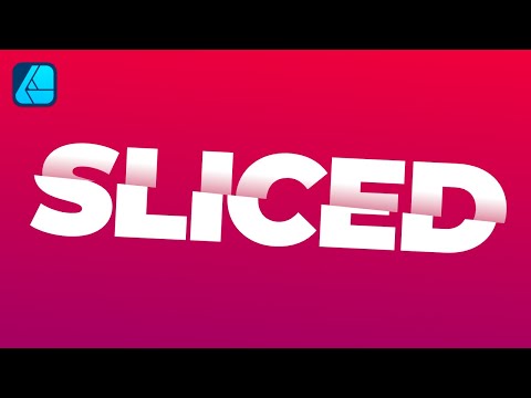 How To Slice Objects In Affinity Designer