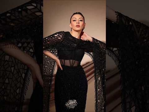 Hansika Motwani's Bold Black Elegance Unveiled 💃 #FashionGoals