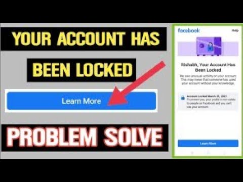 🔴Facebook Account Has Been Locked  | 2021 Working Trick 💯