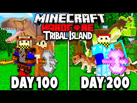 I spent 200 Days on a HARDCORE TRIBAL Island...