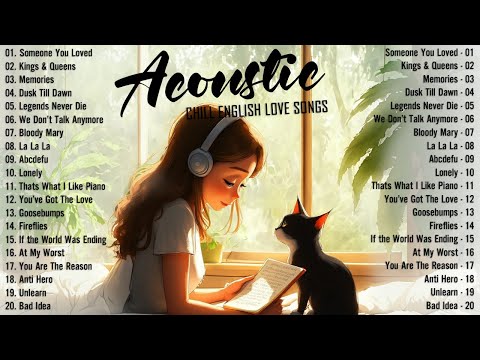 Chill English Acoustic Love Songs 2024 Cover 🔆 Acoustic Music 2024 New Songs to Motivated, Relaxed