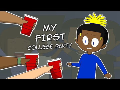 My First College Party - Animated Story