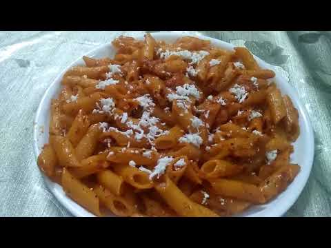 Red sauce pasta recipe@in hindi