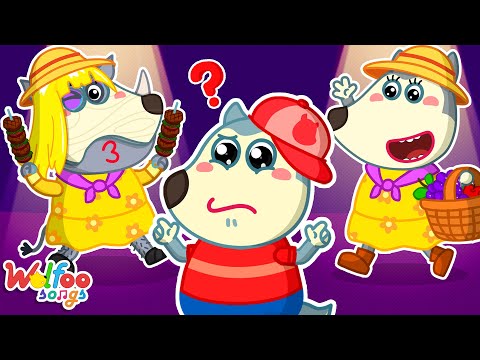 Copycat & Copy Mom Song - Daily Safety Songs | Kids Songs & Nursery Rhymes @WolfooFamilySongs