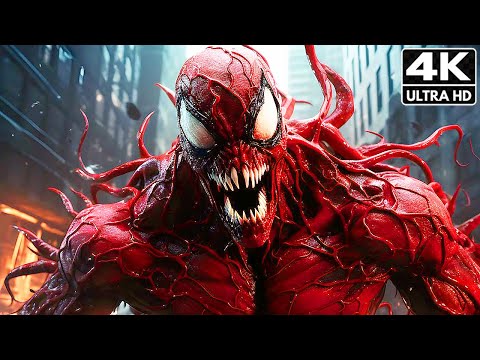 Spider-Man 2 Meets Carnage Scene (2023) Spider-Man 3 Villain Carnage (4K Ultra HDR)