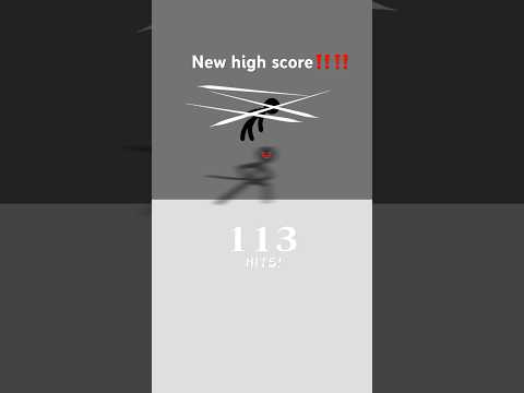 Who can beat my new high score ‼️‼️ #stick #stickman #fnf #stickmanmaster #stickwar #stickfigure