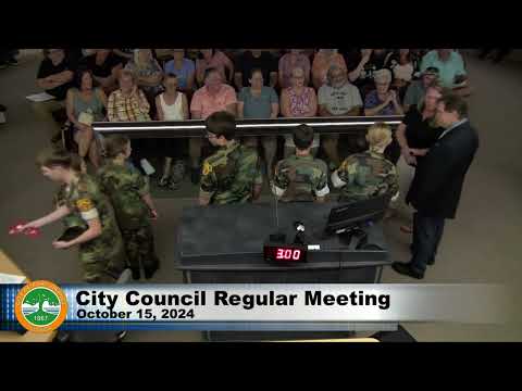 City Council Regular Meeting- 10/15/2024