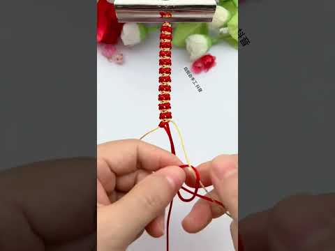 Butterfly bracelet, braiding skills sharing, simple bracelet weaving, simple braiding bracelet t