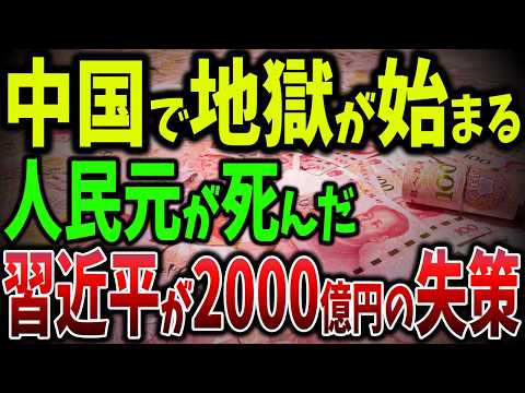 人民元は消滅しました！2000億円投じた中国の失敗作！米ドルを人民元に置き換えるという習主席の夢は打ち砕かれる【ゆっくり解説】