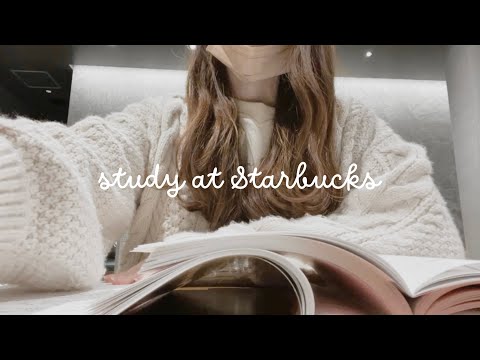 【study vlog】study at Starbucks for 3 days 📖 passing status and next goal🌙