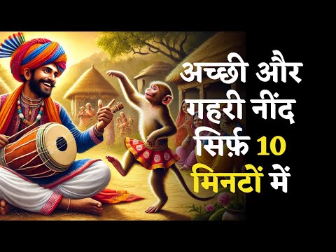 बंदर और मदारी की दोस्ती - हिंदी कहानी | Hindi Kahani | Sleep Stories | Hindi Stories | Bedtime Story