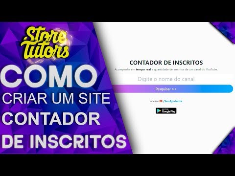 Como criar um contador de inscritos em tempo real ‹ 2018 ›