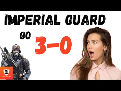 Imperial Guard go 3-0