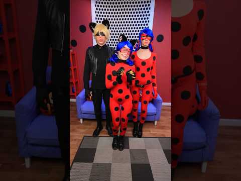 Dance Party with Ladybug and Cat Noir! #shorts #trend #ladybug