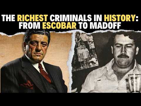 The Richest Criminals in History: From Escobar to Madoff