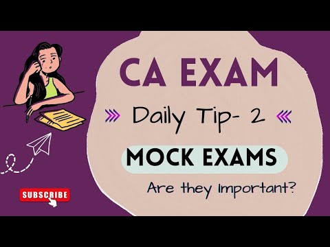 4 Reasons why CA Mock Tests are Important #BOAtips