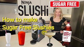 How To Make Sugar Free Diet Drinks In Your Ninja Slushi