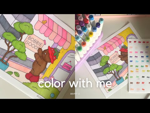 Color With Me (ASMR-y, Bobbie Goods)