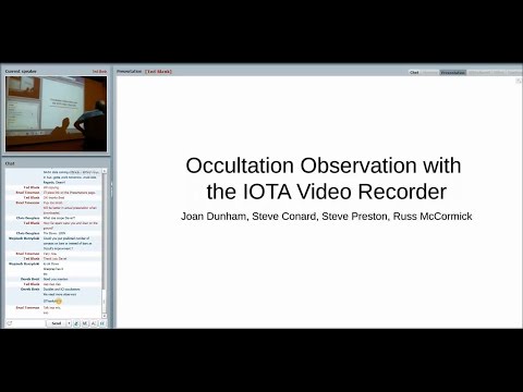 The IOTA video app,  a new way of recording occultations