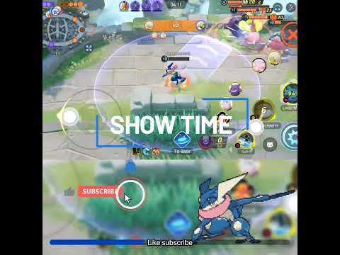 Greninja Regieleki still Pokemon unite clips #pokemonunite #shortspokemonunite #virl#shorts