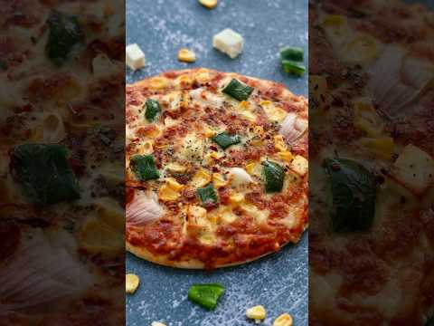 Street style Pizza 🍕🧀🌽 #shorts #pizza #homemade #viral #asmr