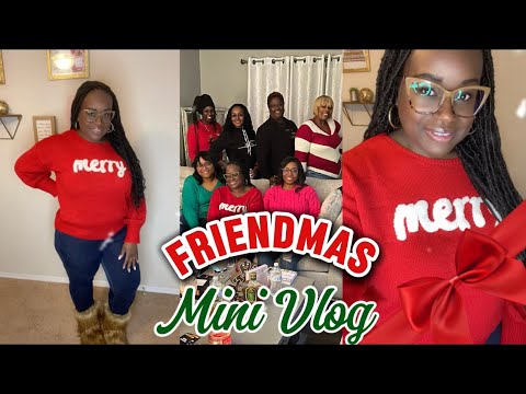 FRIENDMAS 2025 GIRLS NIGHT MINI VLOG