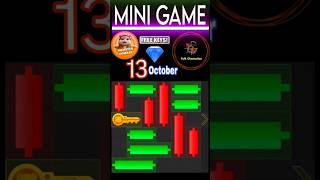 13 October Puzzle Game Trick, Hamster Kombat Easy steps #hamsterkombat #puzzle #blockchaingames