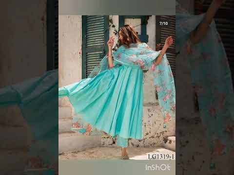 latest anarkali floral kurtis#youtube#anarkalisuit#letestpunjabisong#braunmunde#floraldesign#youtube