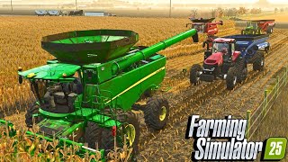 I Rescue A Farmers Corn Harvest? | Farming Simulator 25