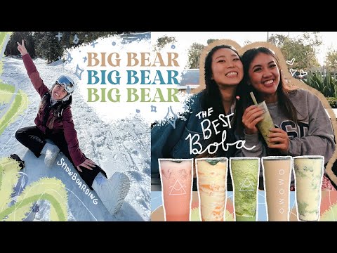 📹 a weekend in my life ❄️ snowboarding in big bear, best boba in OC and Wild Rift gaming