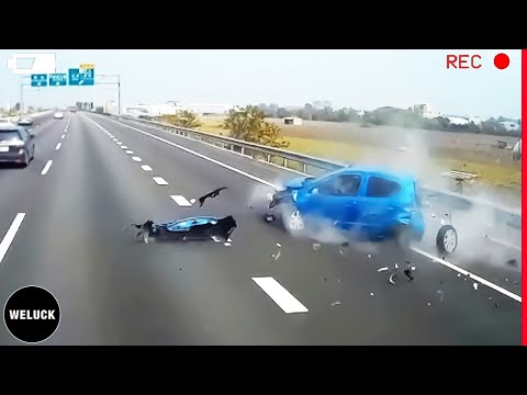 400 Tragic Moments! Insane Rollover Car Crash Got Instant Karma | Idiots in Cars 2024