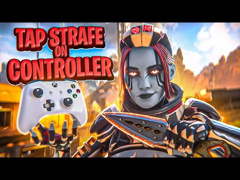 How to Tap Strafe on Controller + Best Controller Configs/Layout #apexmovement #controllertapstrafe