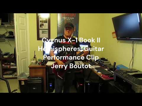 Cygnus X-1 Book II Hemispheres Guitar Performance - Harmonics Section