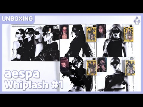 aespa 'Whiplash' BEAT & SMini Versions + Hottracks Benefit #Unboxing (22/10/2024)