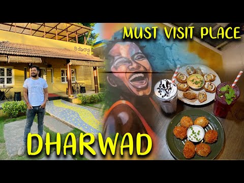 Best Cafe In Hubballi Dharwad | Tasty Food Places | Kannada Food Vlog | Doorway Cafe#hubli #hubballi