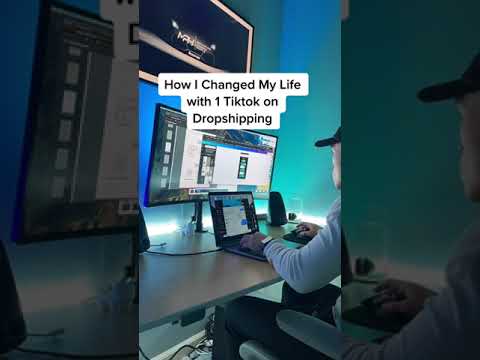 How I changed my life with 1 Tiktok video on dropshipping #dropshipping #dropship #fyp #tiktok